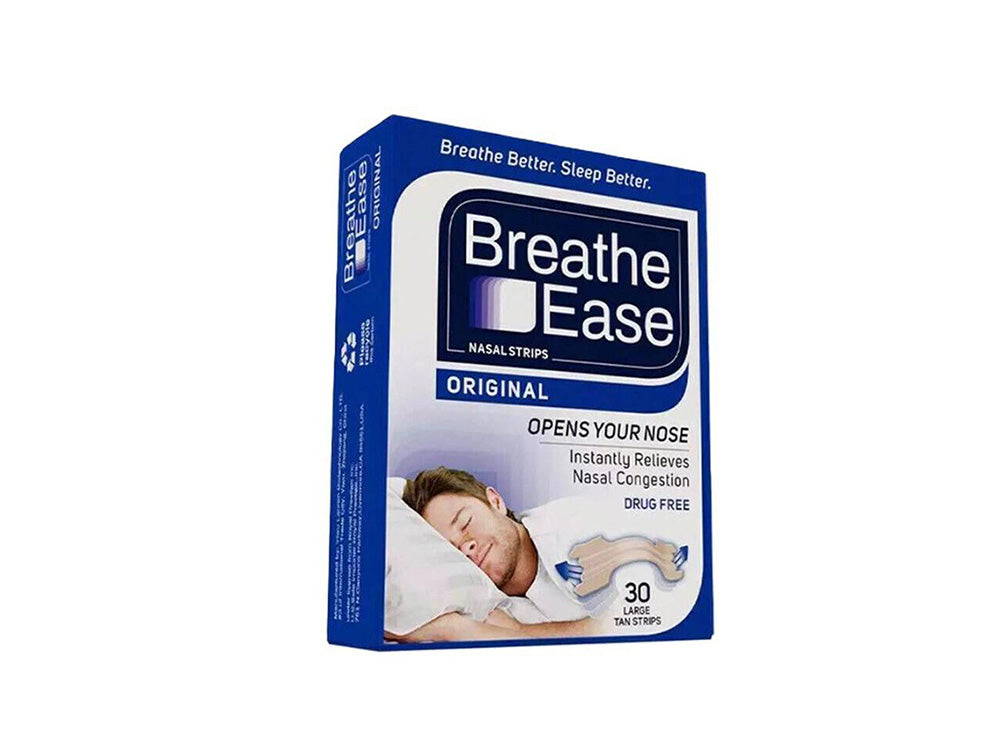 Breathe Ease Original Nasal Strips 30 pieces