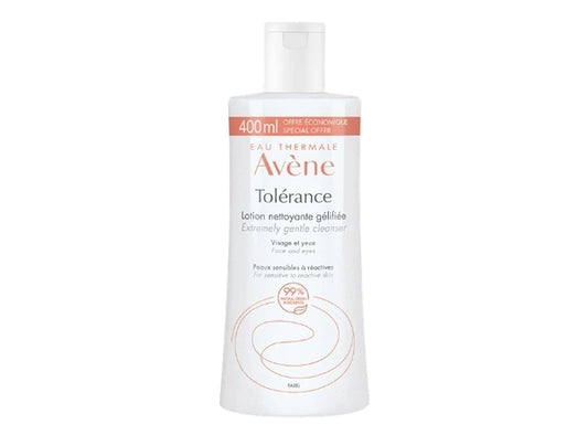 Avene Tolerance Lotion Nettoyante Gelifiee Visage Et Yeux 400 ml