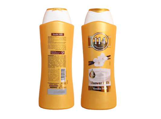 114 Shower Vanilla Milk 650 ml