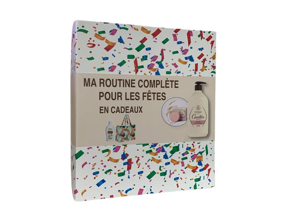 Roge Cavailles Gift Box Body + Free Mini Products & Hand Bag 2 pieces