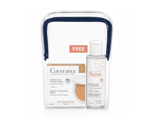 Avene Couvrance Foundation Compact 1.2 Sable Spf30 & Free Eau Micellaire
