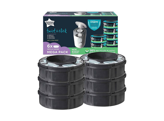 Tommee Tippee Universal Cassette Row 6 packs