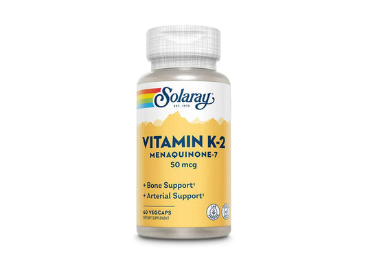 Solaray K2 Menaquinone 7 50Mcg 30 capsules