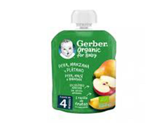 Gerber Pear Banana Apple Poush 90 g