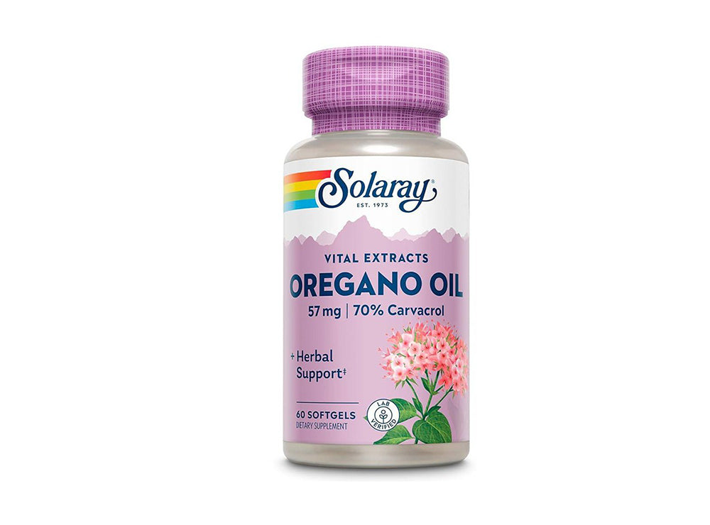 Solaray Oregano Oil 57Mg 60 pieces