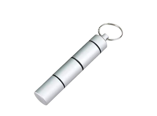 Pill Box 3 Grid Gray 1 piece