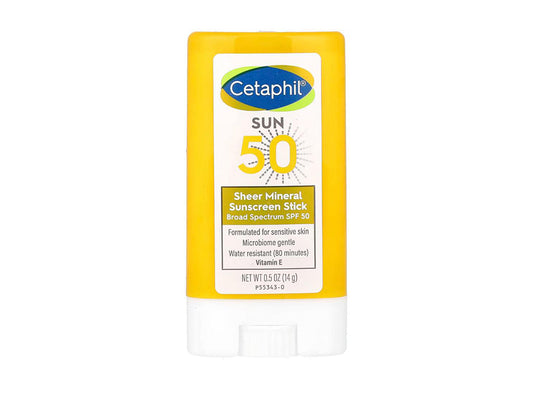 Cetaphil Sheer Mineral Sunscreen Stick SPF50 14 g