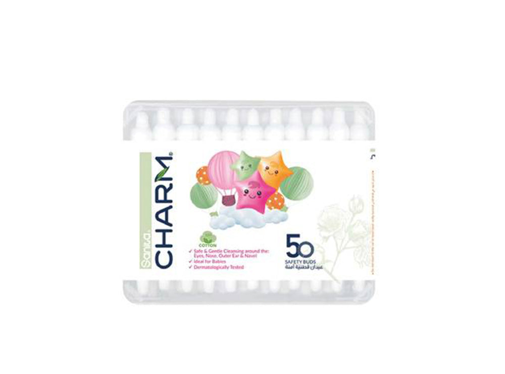 Charm Baby Cotton Buds 50 piece