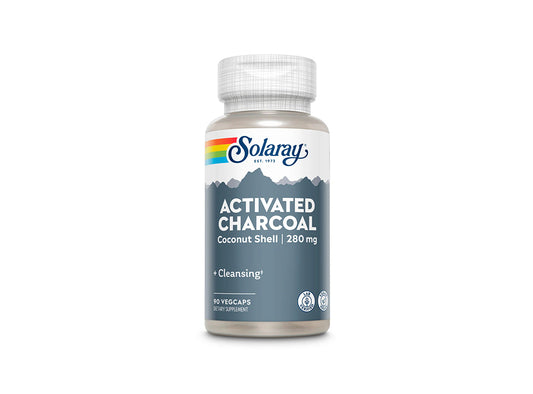 Solaray Activated Charcoal 280 Mg 90 vegcaps