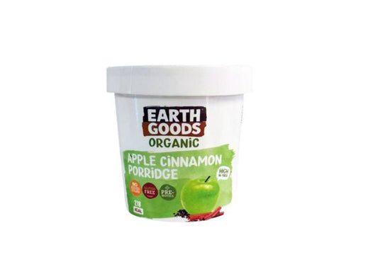 Earth Goods Organic Apple Cinnamon Porridge 60 g