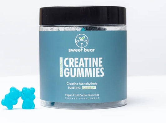 Sweet Bear Creatine Gummies 120 gummies