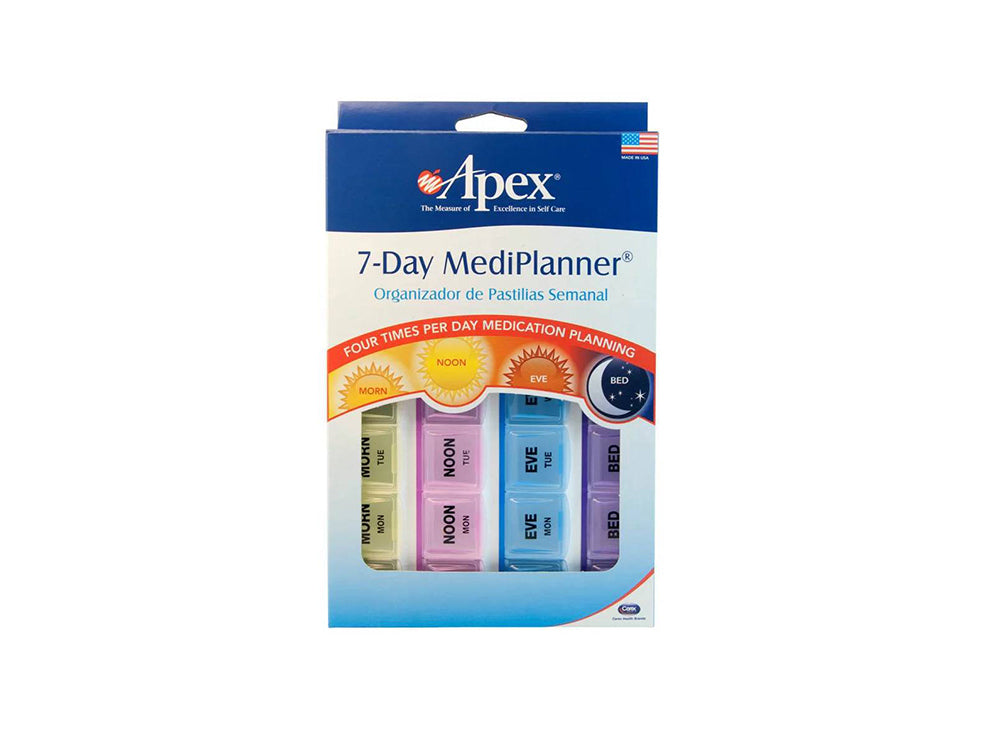 Apex 7 Day Pill Organizer Medi Planner