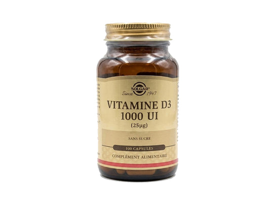 Solgar Vitamin D3 1000Iu 100 capsules