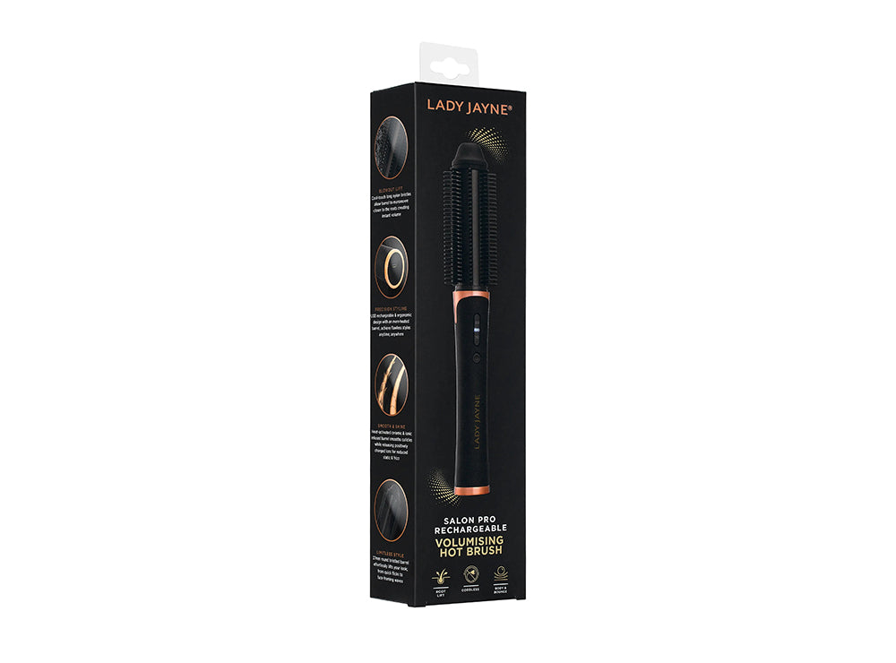 Lady Jayne Pro Rechargeable Volumising Hot Brush 11037