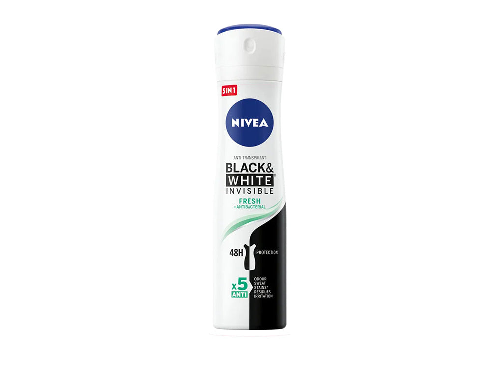 Nivea Deo Spr Black & White Fresh For Women 150 ml