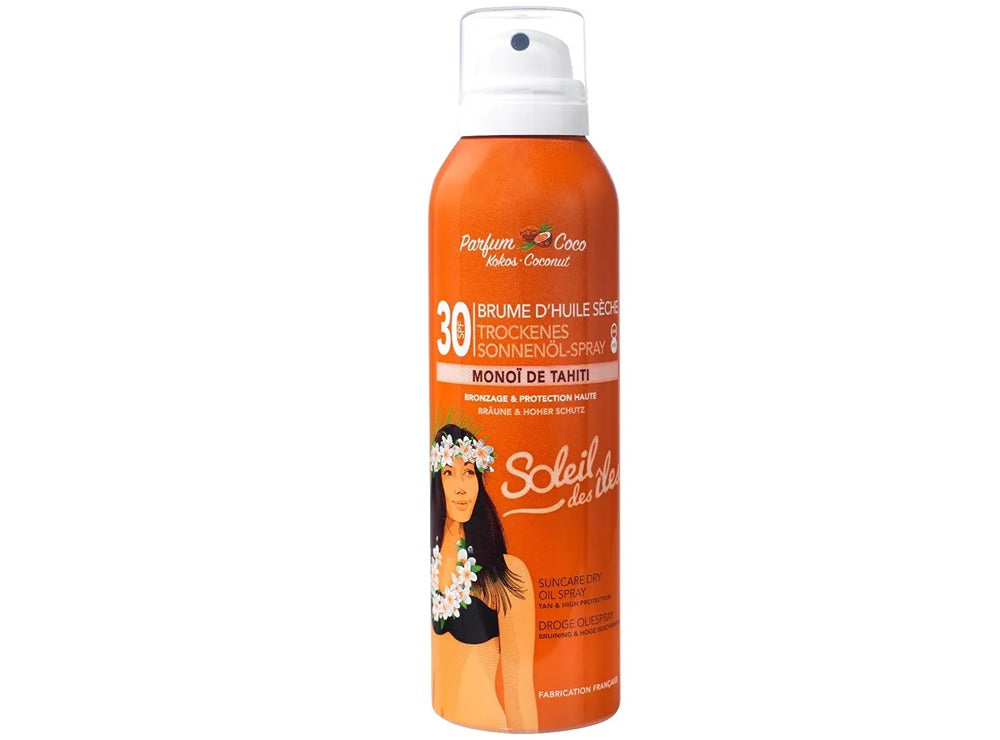 Soleil Des Iles Brume D’Huile Seche Bronzage & Protection Ip3 SPF30 200 ml
