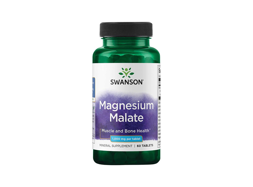 Swanson Magnesium Malate 1000Mg 60 pieces