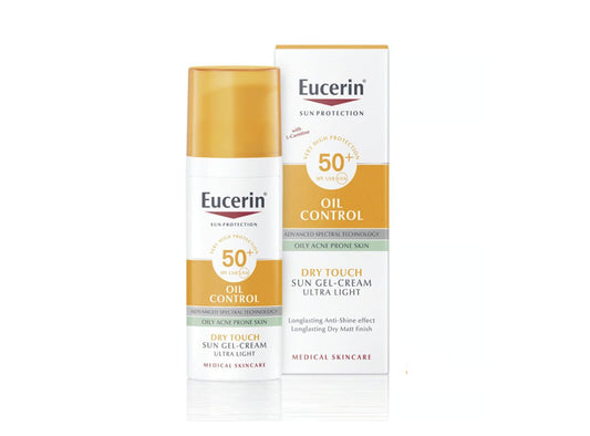 Eucerin Sun Gel Cream Ultra Light Oil Control Dry Touch Spf50+ 50 ml