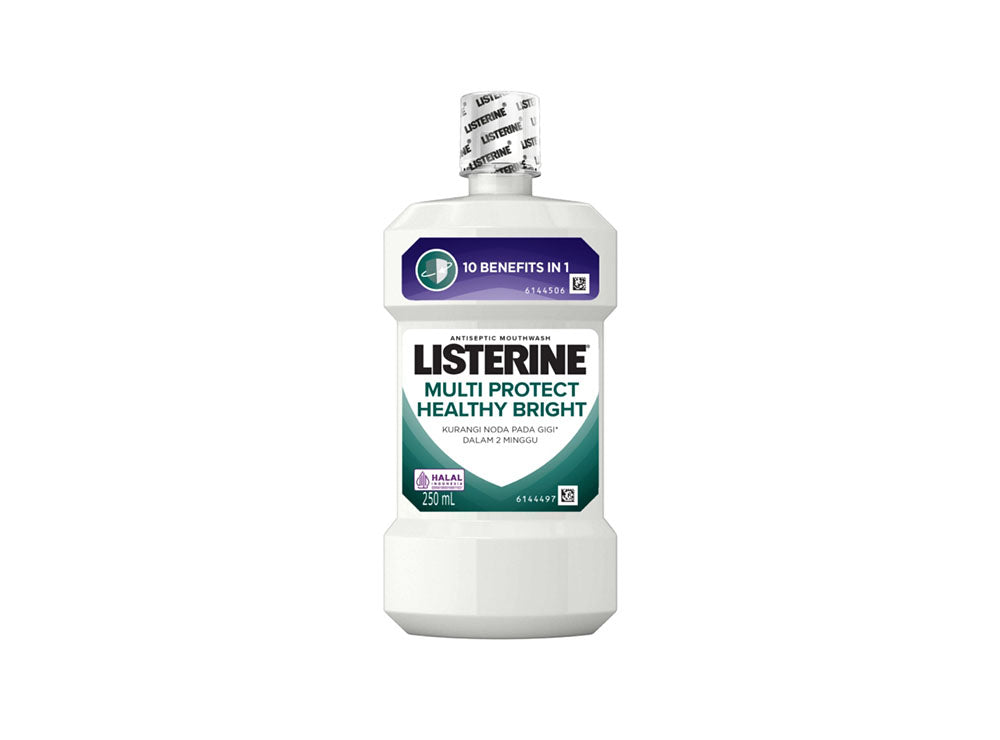 Listerine Mouth Wash Multi Protect Healthy Bright 250 ml