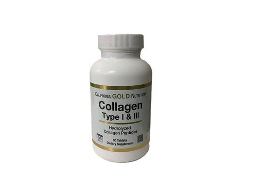 California Gold Collagen Type I & Iii 3G With Vitamin C 30Mg 60 pieces