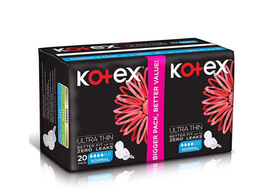 Kotex Ultra Thin Normal Duo 20 pieces