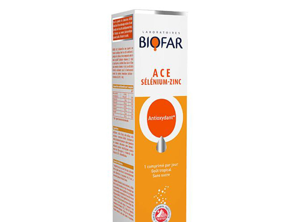 Biofar Ace+Selenium Zinc Effervescent 20 tablets