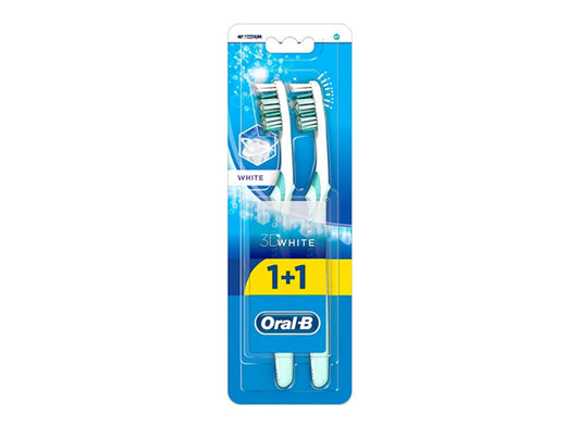Oral B TB 3D White 1+1 Medium