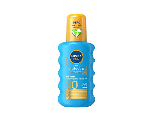 Nivea Sun Spray Spf 30 Protect And Bronze 200 ml