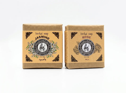 Khan Al Saboun Herbal Soap Rose 80 g