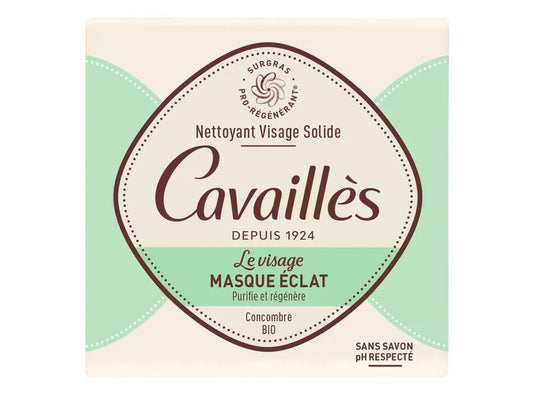 Roge Cavailles Savon Visage Masque Eclat/Glow Face Cleanser Soap