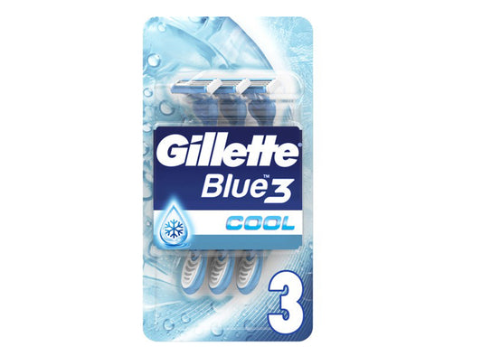 Gillette Blue 3 Cool 3 pieces