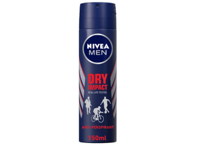 Nivea Deo Spray Dry Impact For Men 150 ml