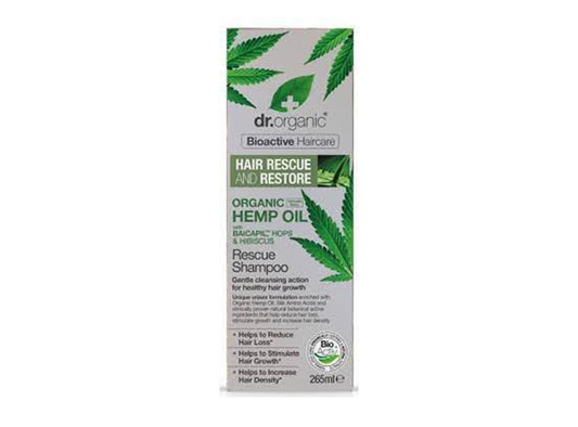 Dr Organic Hemp Oil Rescue Shampoo 265 ml