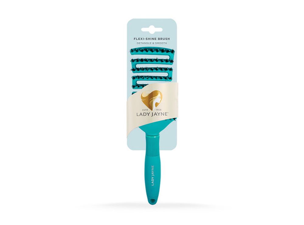 Lady Jayne Flexi Shine Brush Turquoise 17124