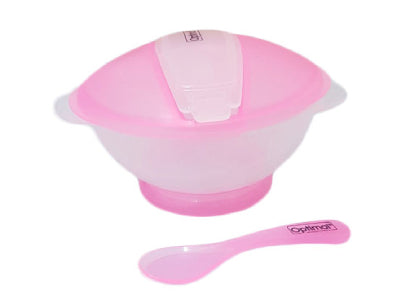 Optimal Baby Feeding Bowl With Spoon Set 4M+