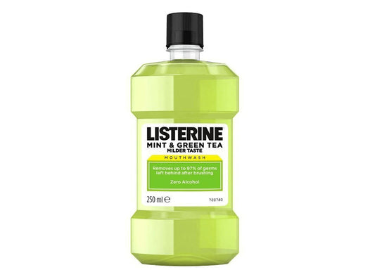 Listerine Mouth Wash  Mint & Green Tea 250 ml