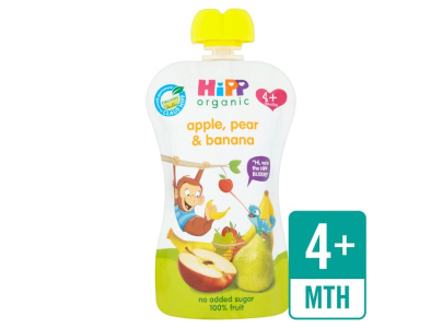 Hipp Hippis Apple Pear Banana 4M+ 100 g