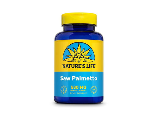 Nature'S Life Saw Palmetto 580Mg 100 pieces