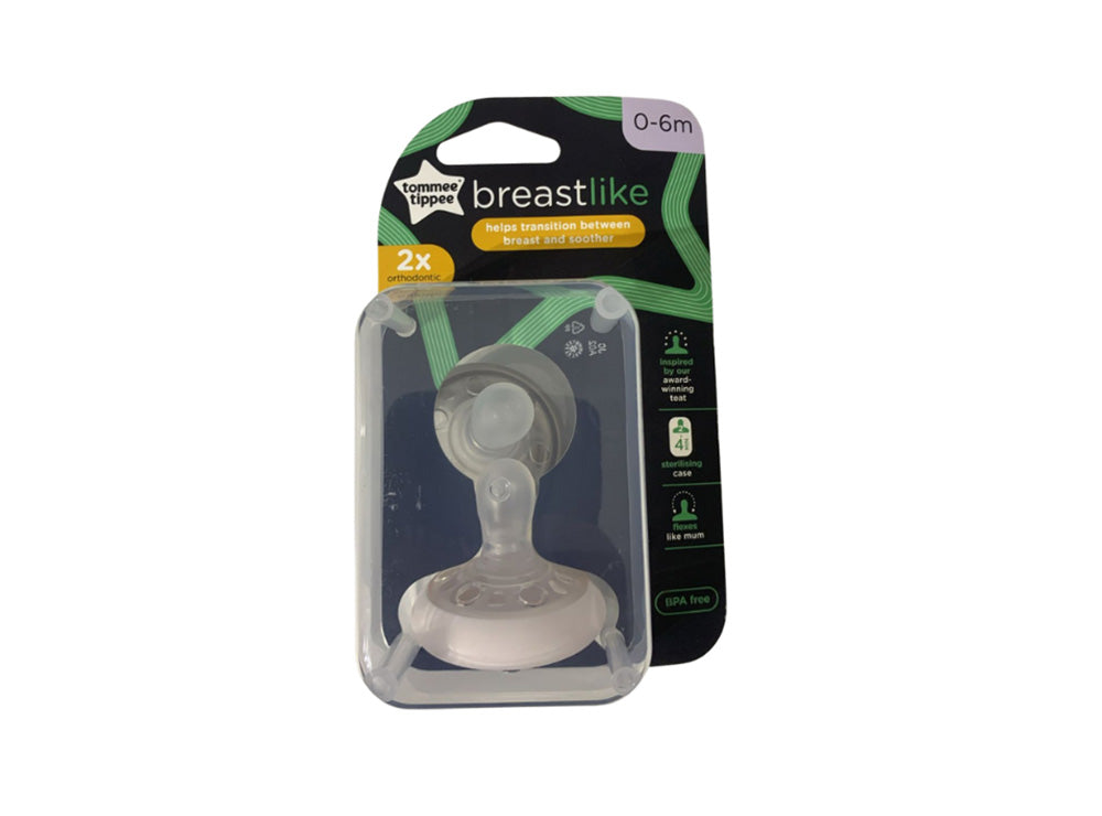 Tommee Tippee Soother Teats Breast Like 0-6M