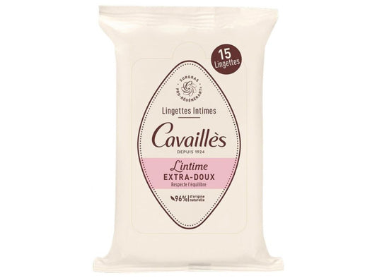 Roge Cavailles Lingettes Intime Extra Doux