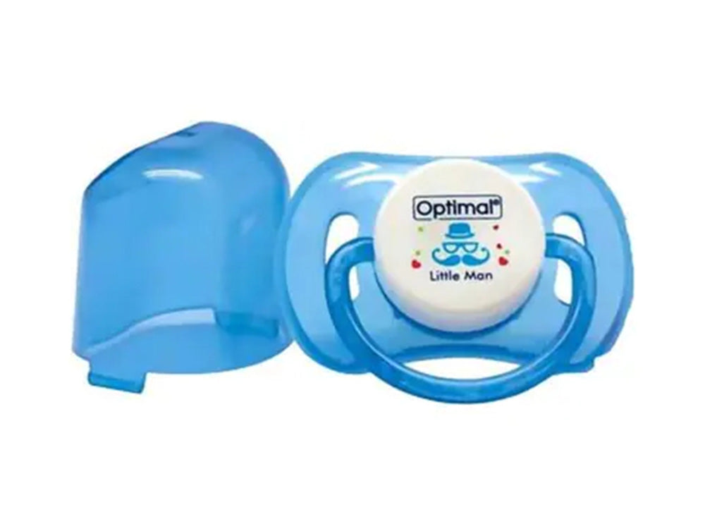 Optimal Baby Silicone Orthodontic Pacifier With Cover 0M+ 1434