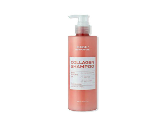 Kundal Collagen Damage Care Shampoo Cherry Blossom Pump 400 ml