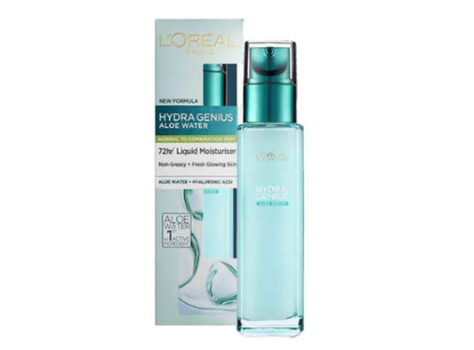 L'Oreal Hydra Genius Aloe  Water Normal To Combination Skin 70 ml
