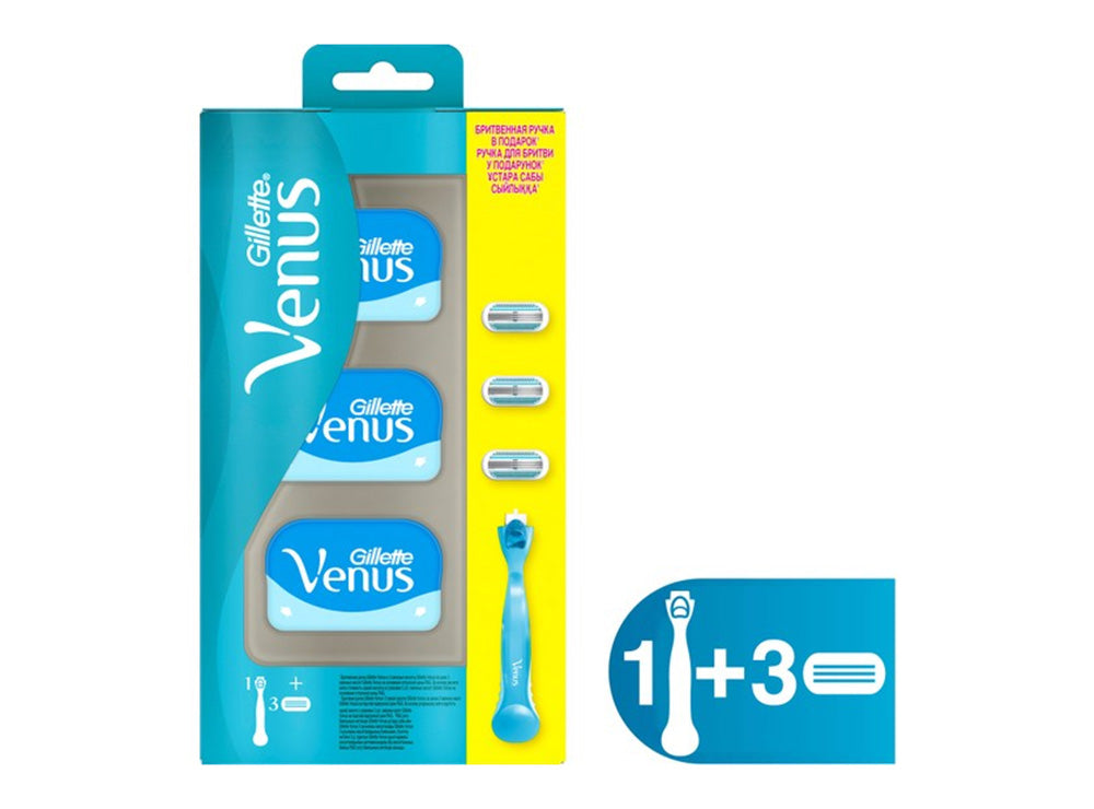 Gillette Venus Razor With 3 Refills