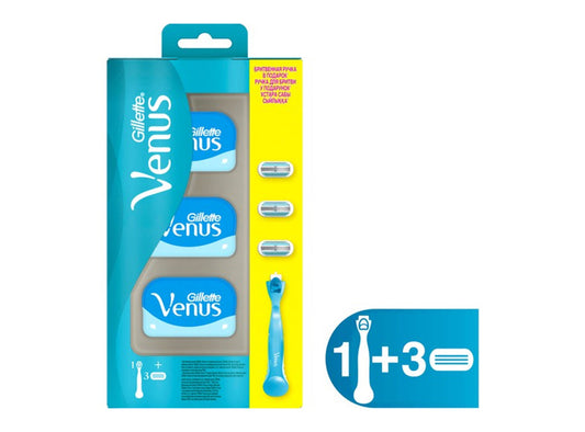 Gillette Venus Razor With 3 Refills