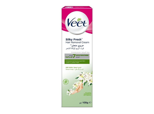 Veet Cr Dry Skin Aloe Creme 100 ml