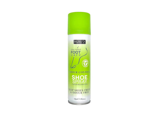 Beauty Formulas Shoe Spray Odour Control 150 ml