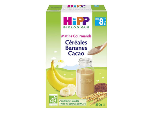 Hipp Cereal Banana Cocoa 8M