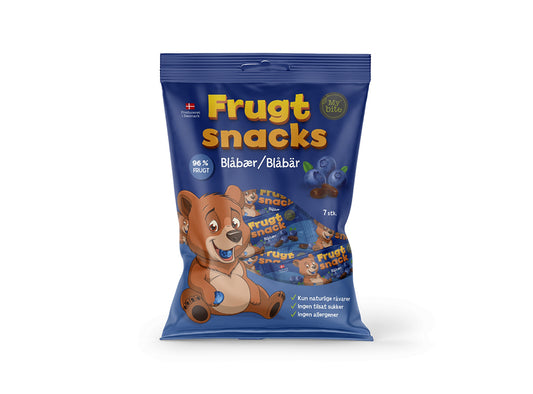 Frugt Snacks Blueberry/Blabar 7 pieces