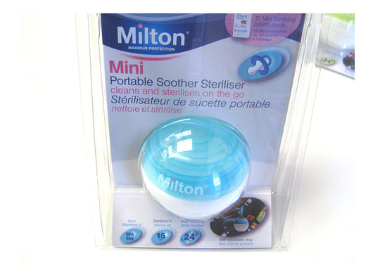 Milton Mini Soother Steriliser Blue